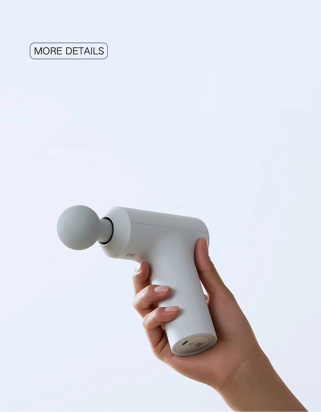 Xiaomi Mijia Mini Fascia Gun 2C Thrust Smart Gear Memory 350g Portable 2500rpm High Speed Pocket Massager