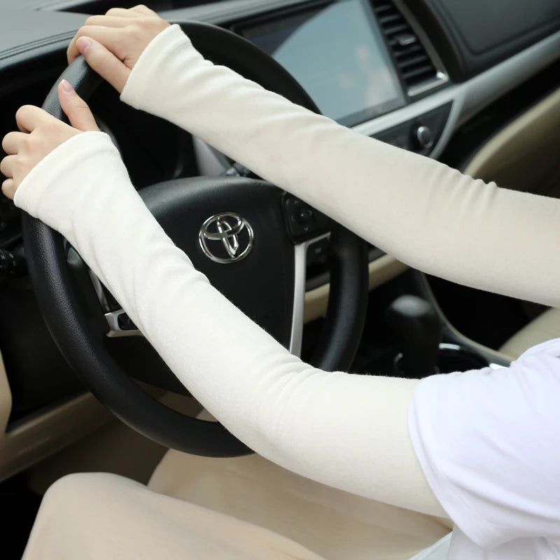 Winter Running Accessories: Unisex, Fingerless Thickened Elbow Guard Winter Arm Sleeves / Rungear