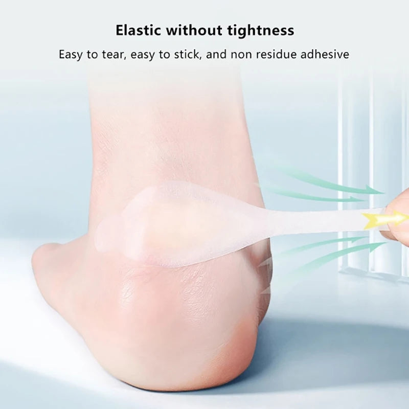 Foot Recovery Gear: 24/28/36PC Invisible, Hydrocolloid Gel Cushion Blister Pads for Heel, Foot, Toe / Rungear