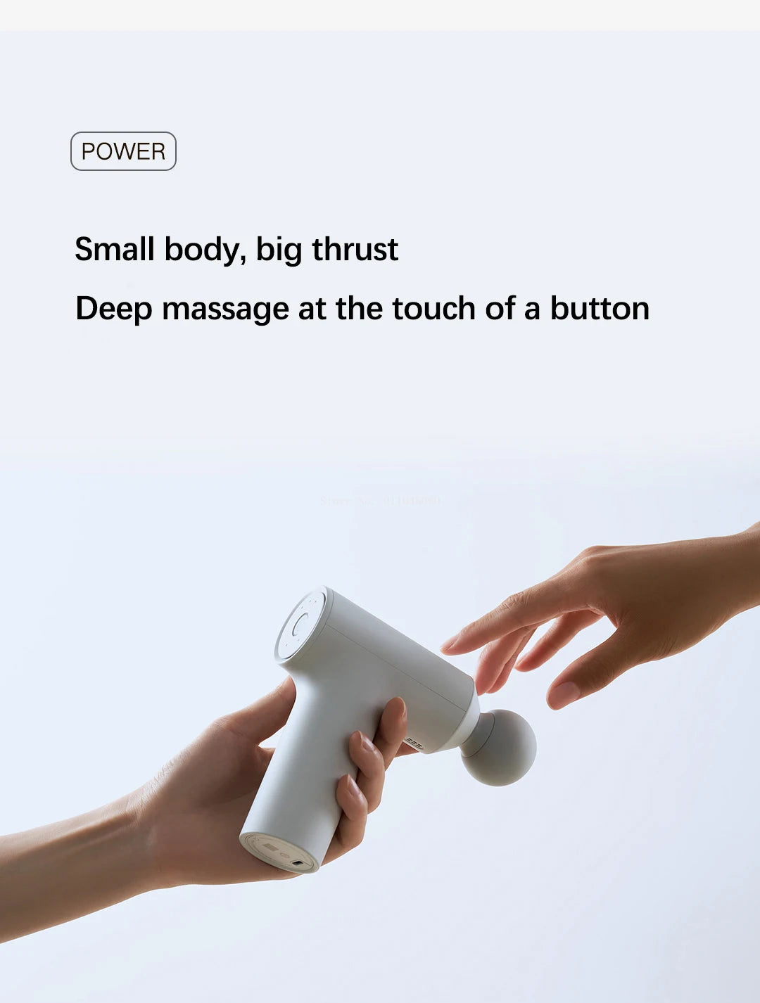 Xiaomi Mijia Mini Fascia Gun 2C Thrust Smart Gear Memory 350g Portable 2500rpm High Speed Pocket Massager