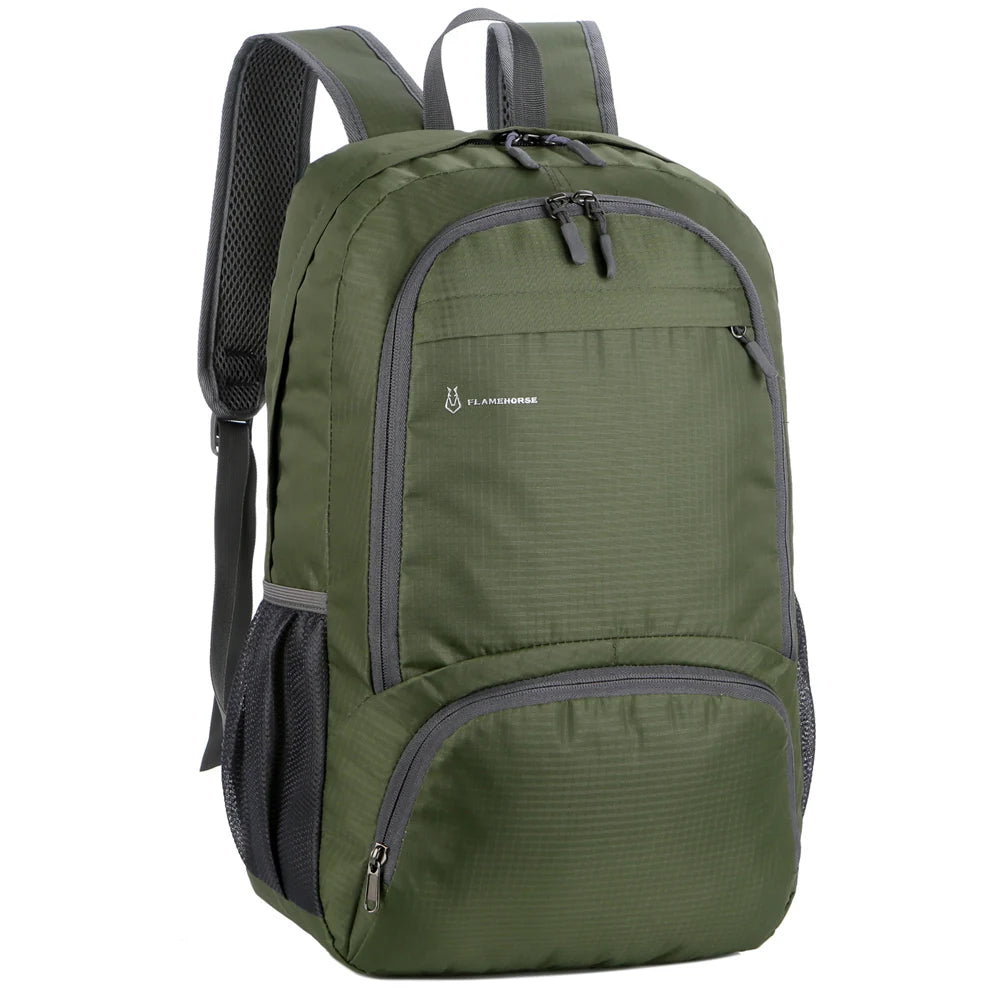 Lightweight Trail Accessories: Unisex, Waterproof, Packable Backpack For Travel, Hiking, Cycling / Rungear