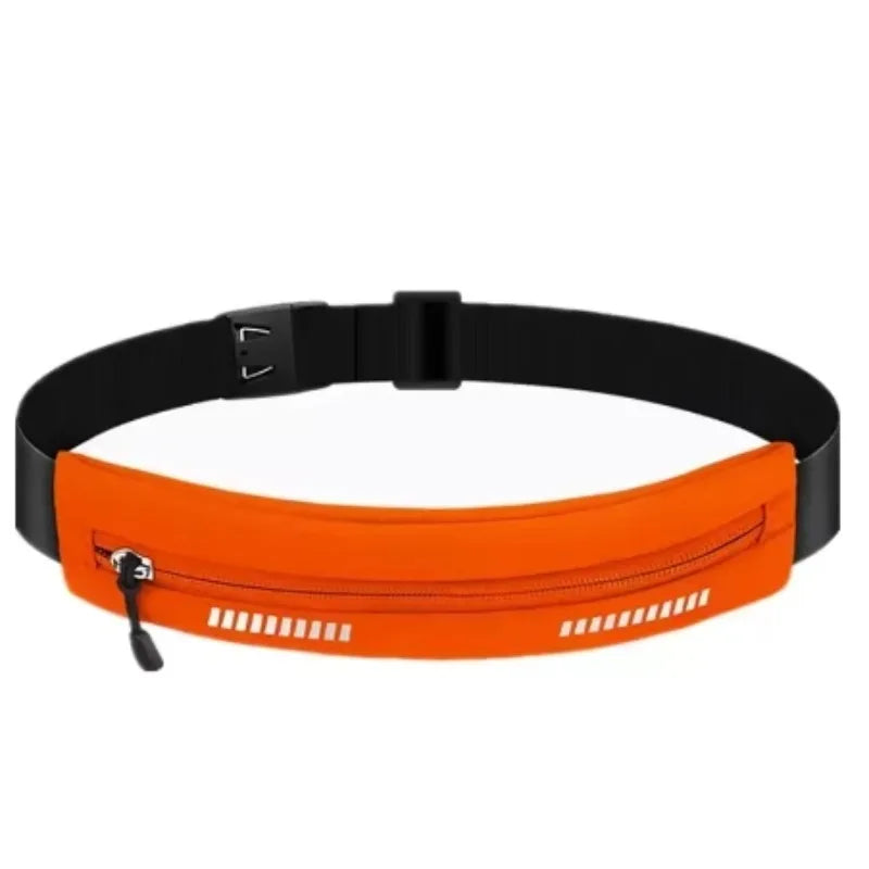 Running Belt Accessories: Waterproof, Adjustable, Reflective Running Waist Belt Pouch for Jogging, Hiking, Travel / Rungear
