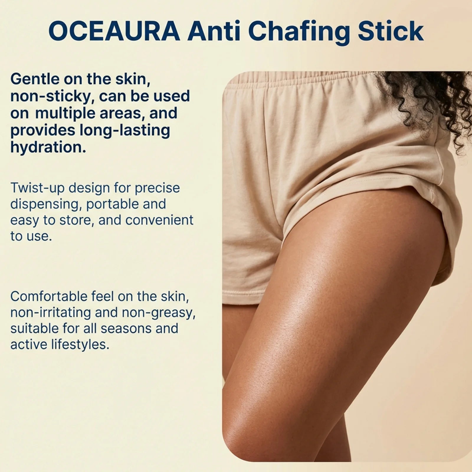 OceAura Soothing Deep Moisturizing Anti-Chafing Prevention Cream Skin Care