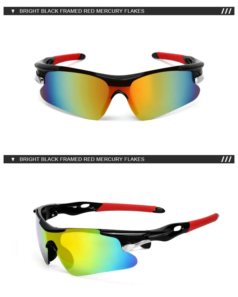 Running Sunglasses Gear: RIDERACE Sports Sunglasses for Hiking, Running, Outdoor Sports / Rungear