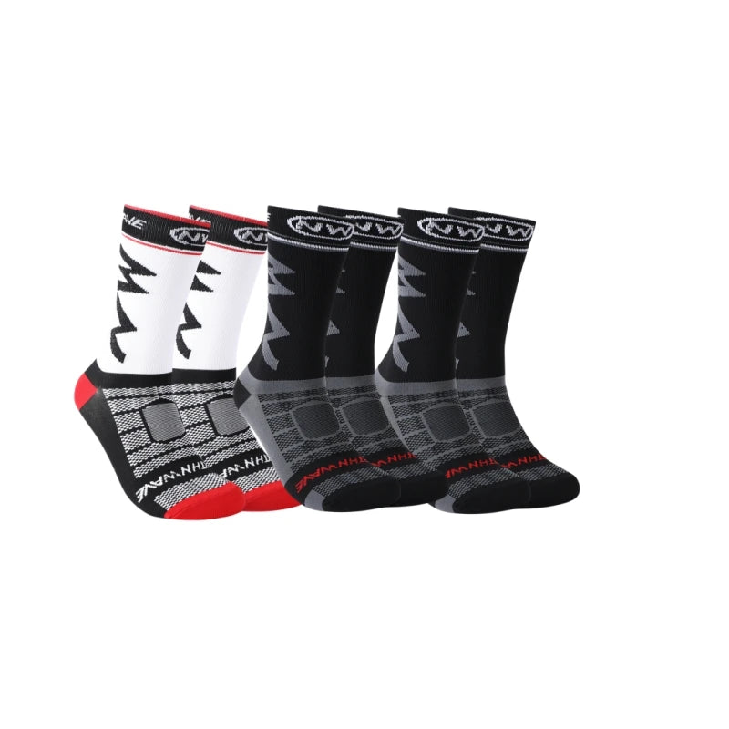 Running Sock Accessories: 3 PR High-Quality, Breathable, Sports Socks Suitable For Running, Hiking, all Sports / Rungear
