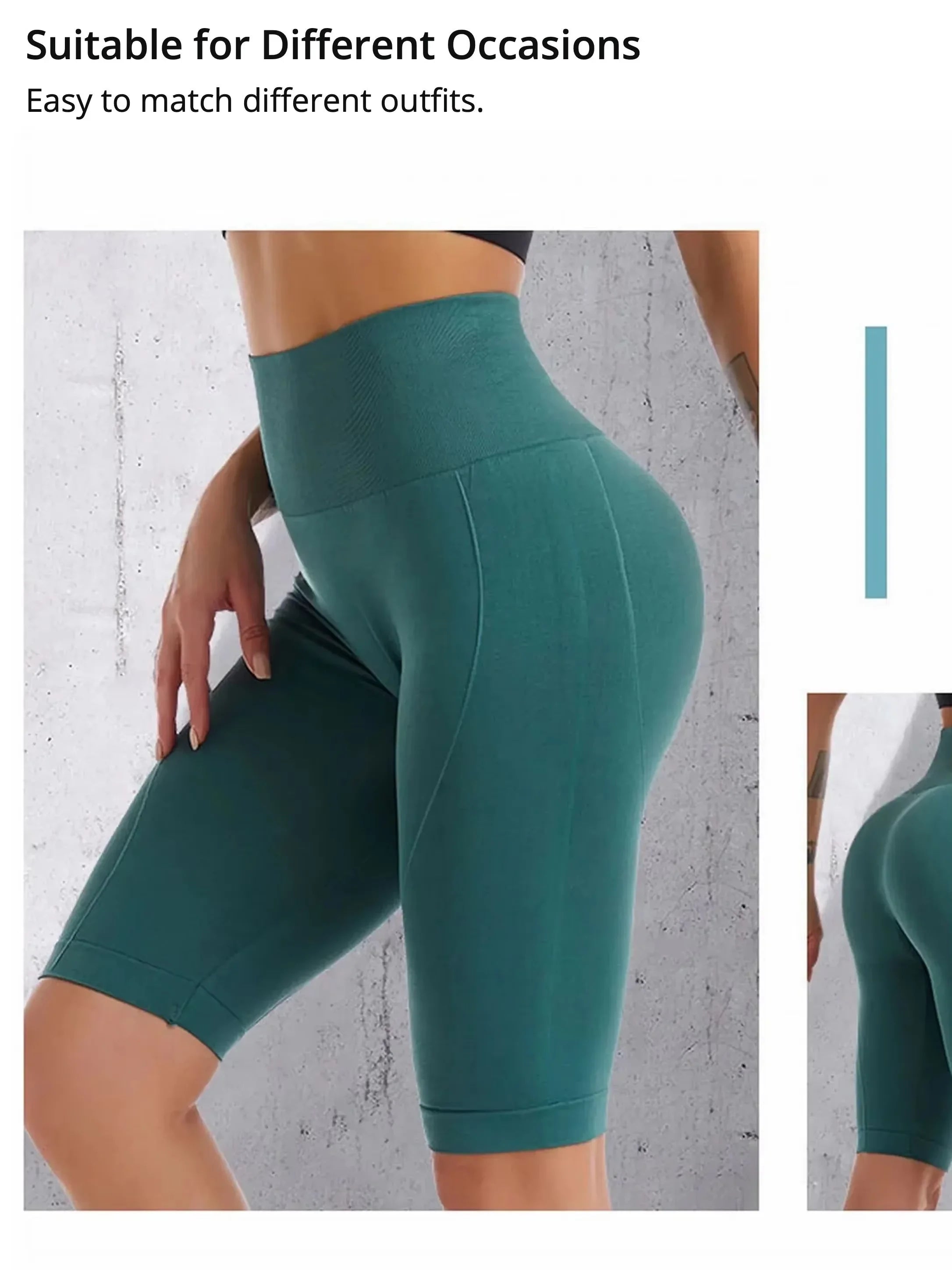 Women's Quick Dry Shorts: High Waist, Running Fitness, Workout Tummy Control Slim Legging Sports Shorts / Rungear