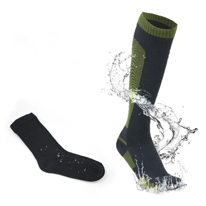 Waterproof Sock Accessories: Unisex, Warm, Knee Length Socks for Running, Hiking / Rungear