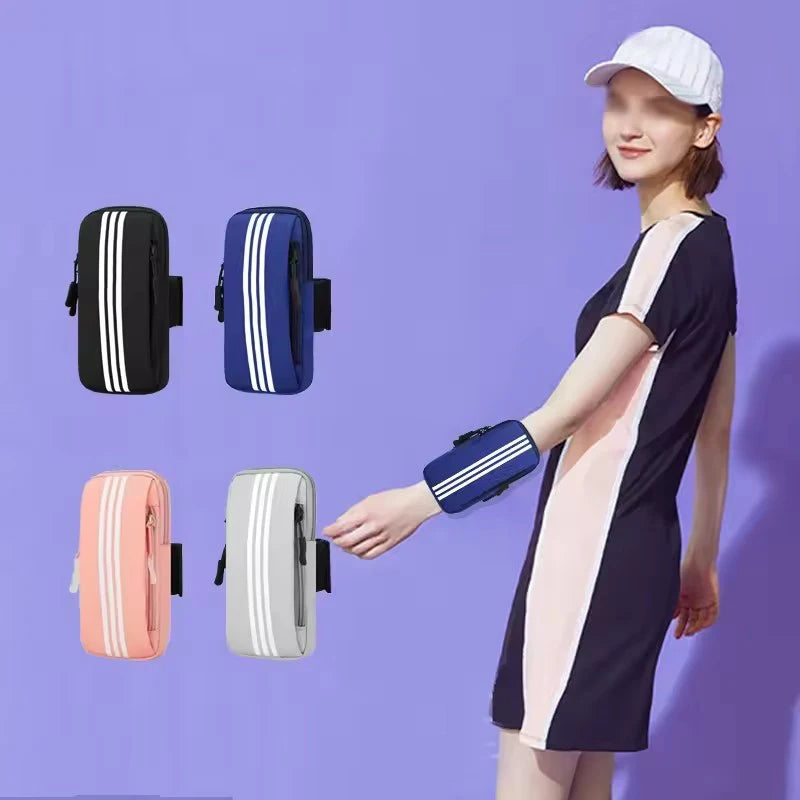 Tech Gear Accessories: Comfortable, Universal. Outdoor Sports Mobile Phone Armband Bag Case / Rungear