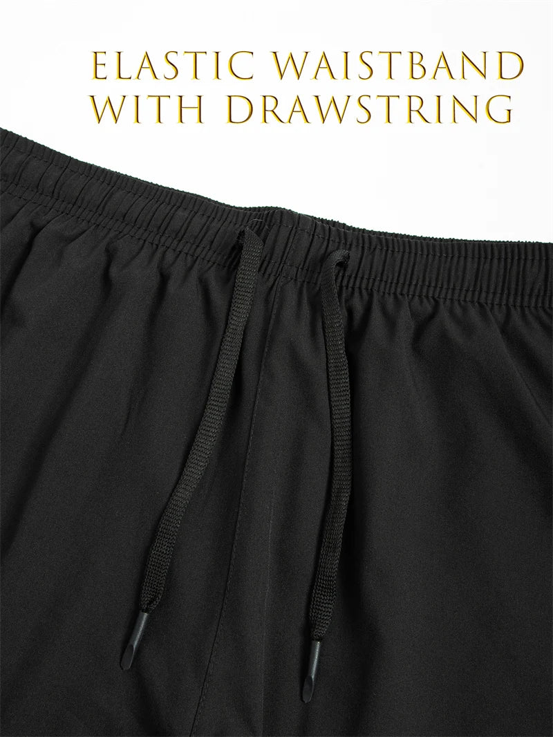 Men's Quick-Dry Apparel: Quick Dry, Stretchy 2 in 1 Running Workout Performance Activewear Shorts with Phone Pocket, Towel Loop / Rungear