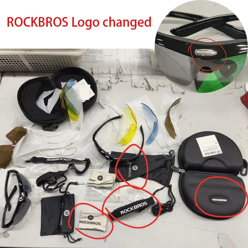 Running Sunglasses Gear: ROCKBROS Polarized, Outdoor Sports Sunglasses Eyewear / Rungear