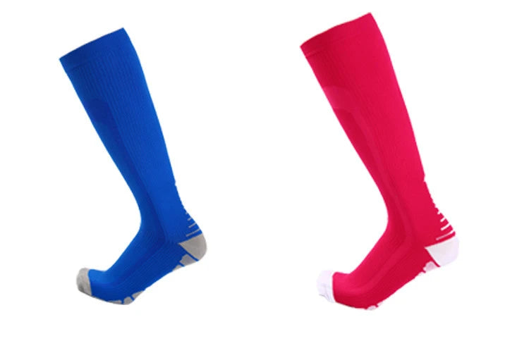 Compression Sock Accessories: Unisex Non-Slip, Knee-High Sports Compression Socks For Fitness / Rungear