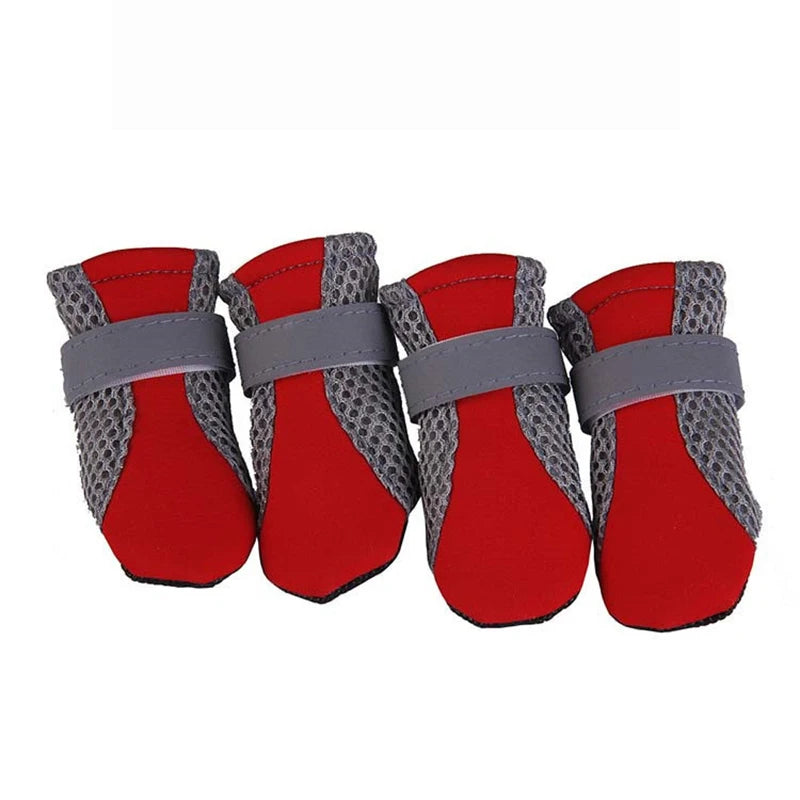 Dog Gear Accessories: Breathable, Reflective, Waterproof Soft Outdoor Dog Shoes / Rungear