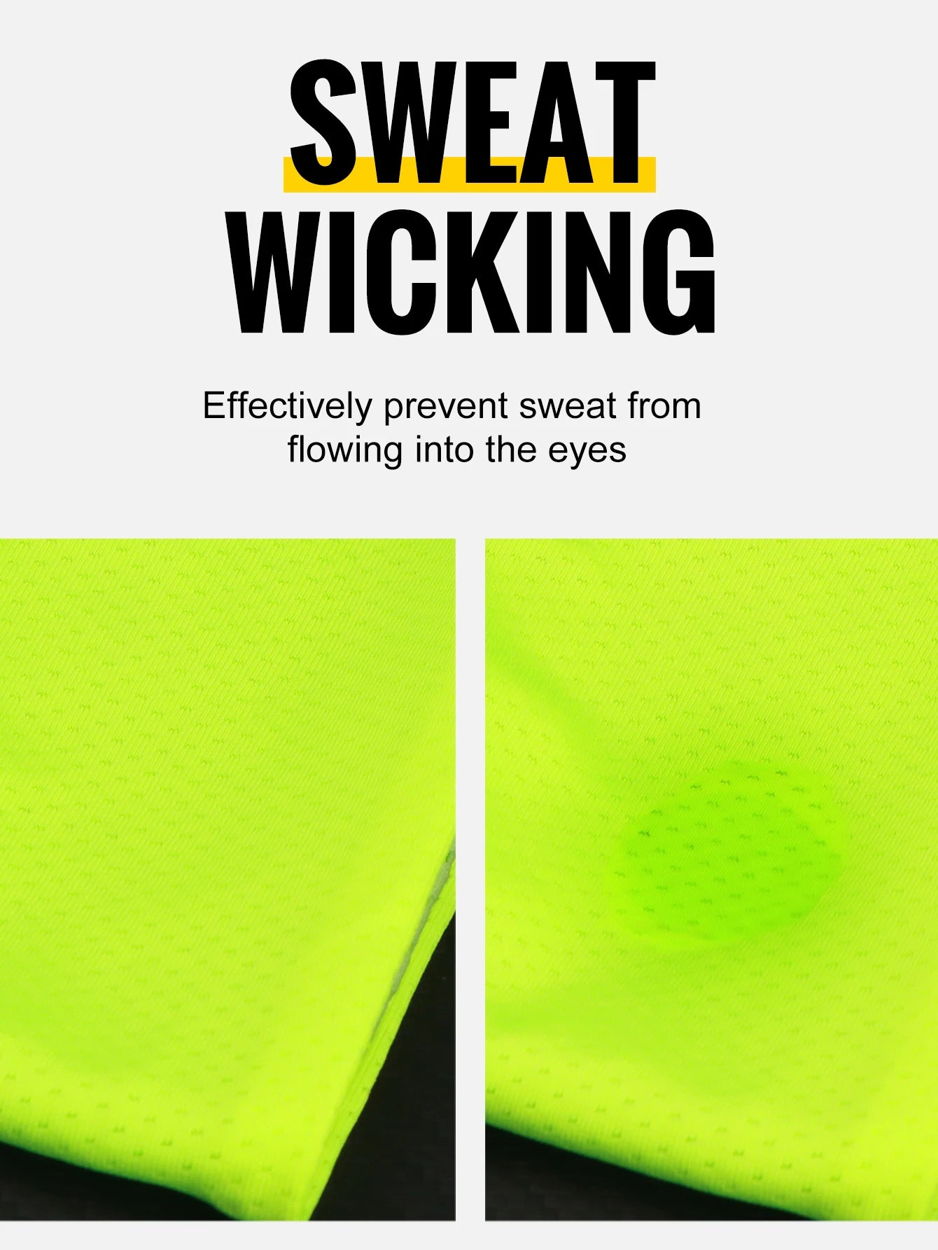 Moisture-Wicking Hat Accessories: WRELS Sports Moisture Absorbing Workout Headband for Running Cycling / Rungear
