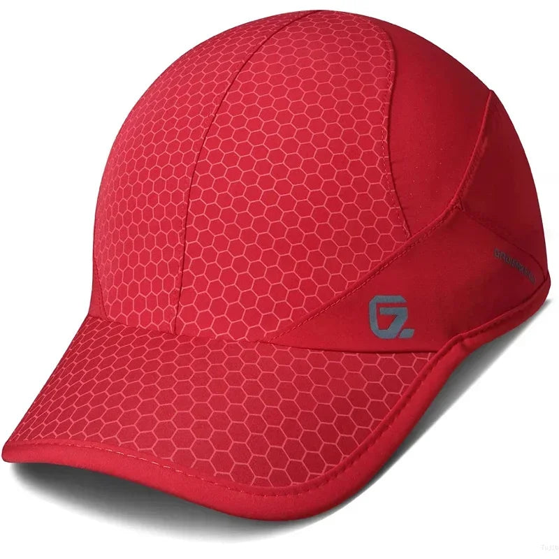 Summer Hat Gear: Unisex, Lightweight, Breathable, Quick Dry, Running Cap with Soft Brim / Rungear