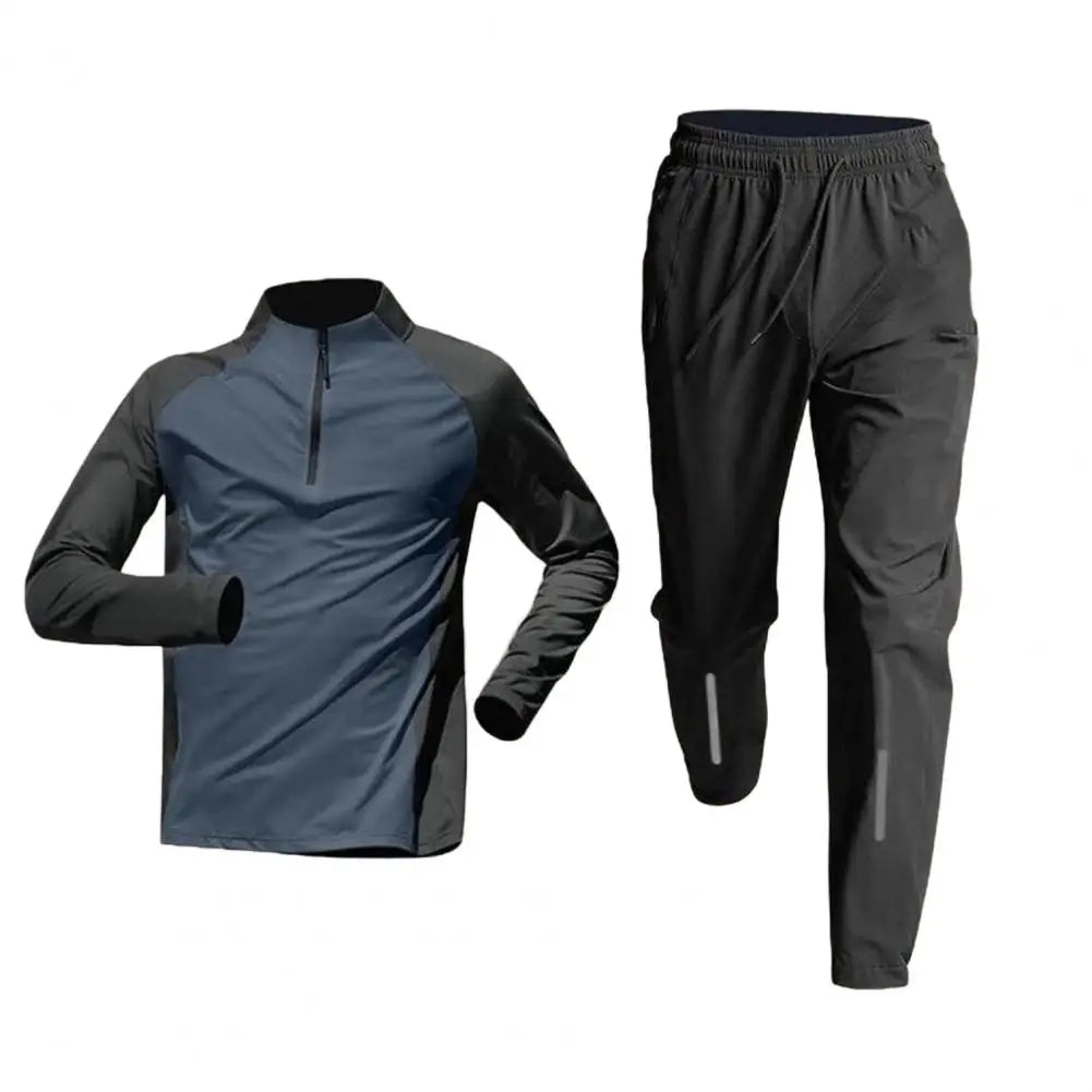 Men's Running Clothing: Quick Dry, Outdoors Training Sportswear Set / Rungear