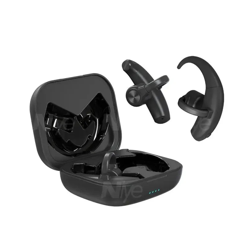 Running Tech Gear: Bluetooth, Wireless, Bone Conduction Cuff Earbuds TWS Sound For Sports Running / Rungear