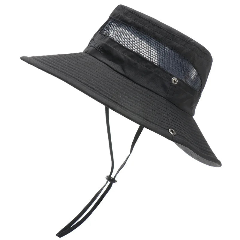 Summer Foldable Lightweight Breathable Outdoor Hats for Men and Women Travel