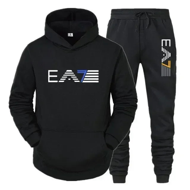 Men's Winter Apparel: Casual, Cool Weather Jogging Training Sportswear 2 PC Sets / Rungear