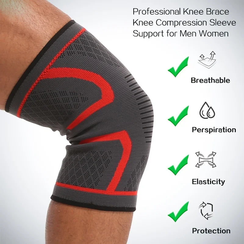 Compression Gear Accessories: Sleeve Braces For Knee Pain, Meniscus Tear, Arthritis Pain Relief / Rungear