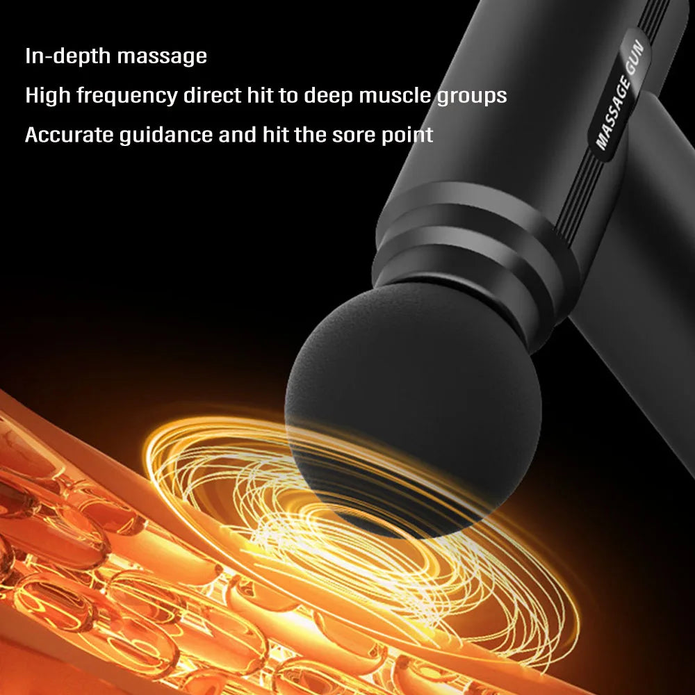 Recovery Gear Accessories: USB Muscle Vibrating Relaxation Mini Massage Gun, Fitness Recovery Equipment / Rungear