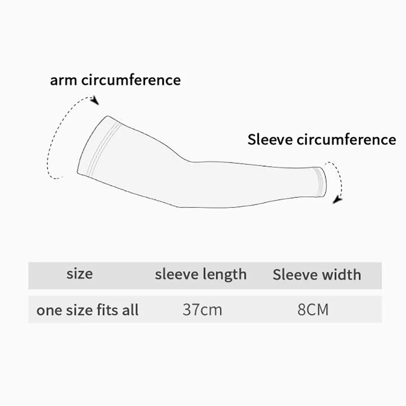 Quick Dry Accessories Gear: Soft, Comfortable Arm Cover Sleeves for Sun Protection / Rungear