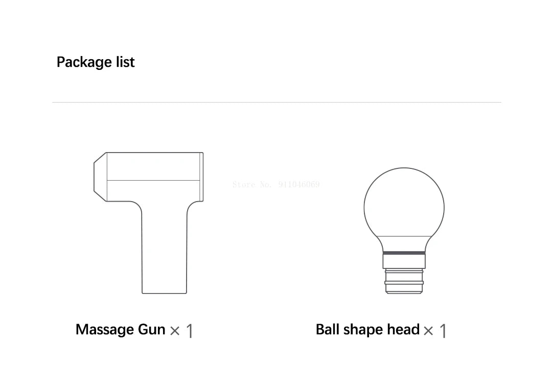 Xiaomi Mijia Mini Fascia Gun 2C Thrust Smart Gear Memory 350g Portable 2500rpm High Speed Pocket Massager