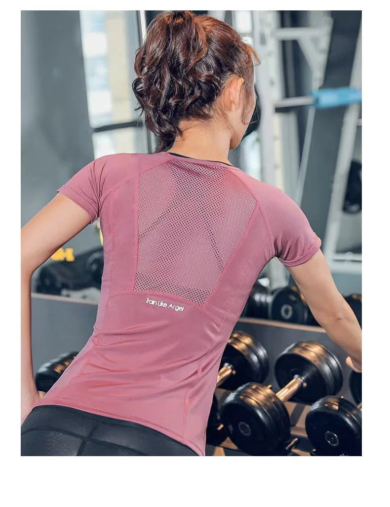 Women's Running Apparel: Seamless, Long Sleeved Sportswear Workout Shirt For Sports Fitness / Rungear