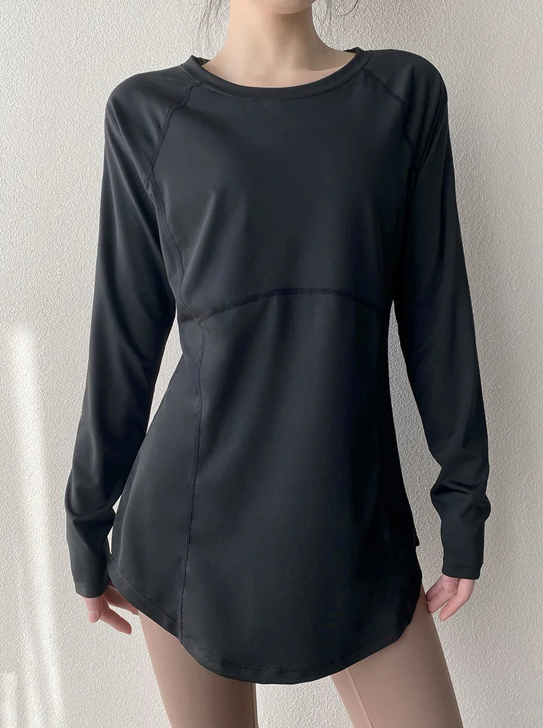 Women's Running Apparel: Long Sleeved, Fitness, Workout Top / Rungear