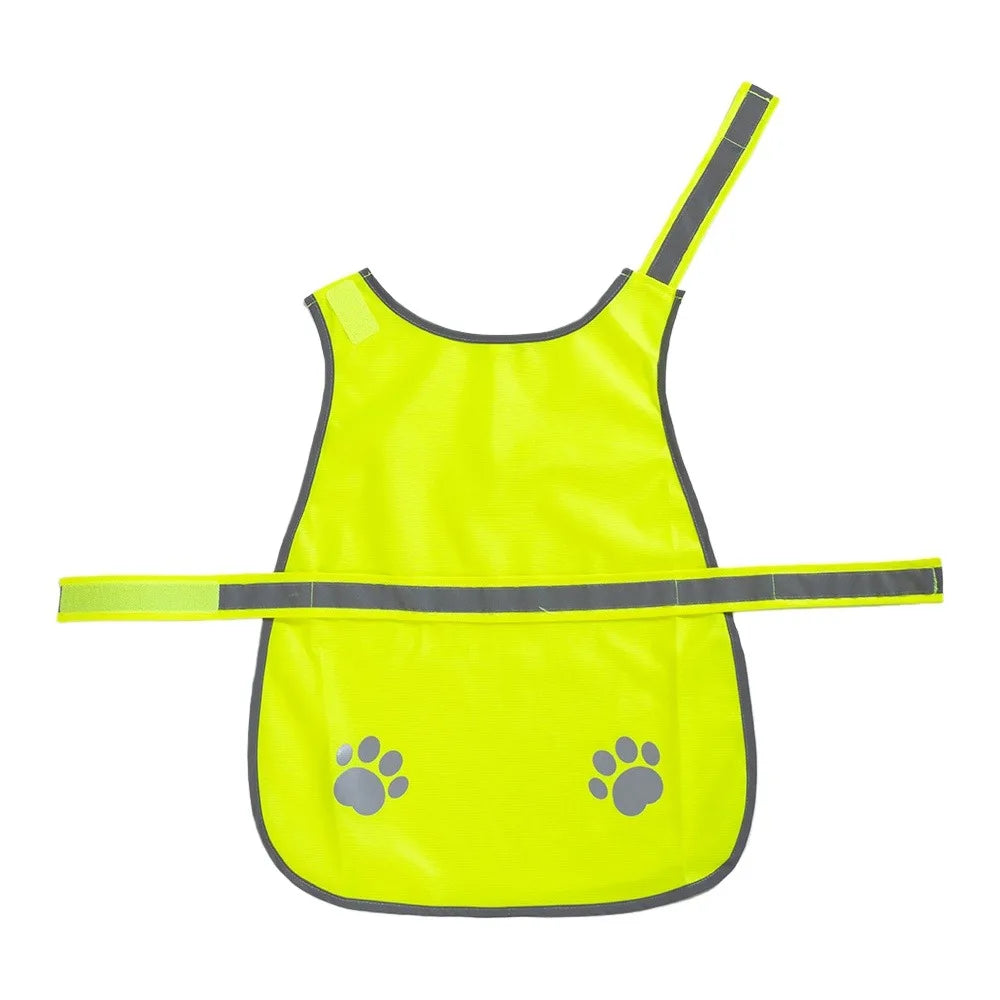 Reflective Comfortable Breathable Adjustable Dog Safety Vest Visibility Jacket