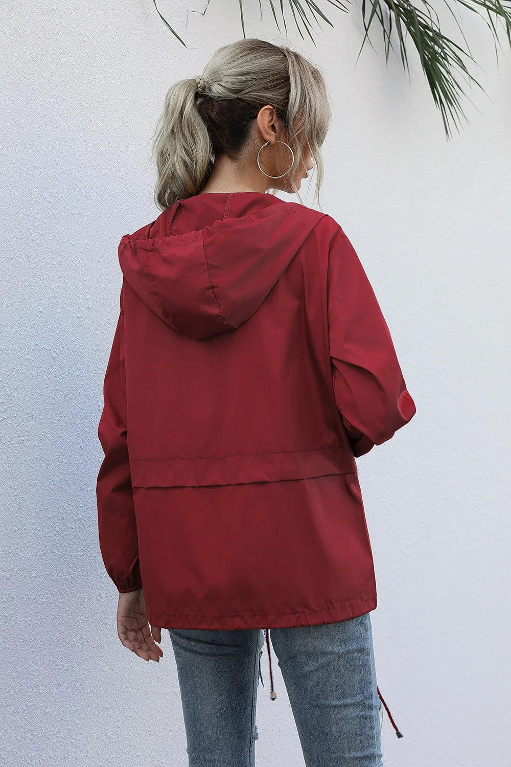 Women's Jackets Apparel: Ultralight, Waterproof, Windproof, Slim Hooded Windbreaker Jacket / Rungear