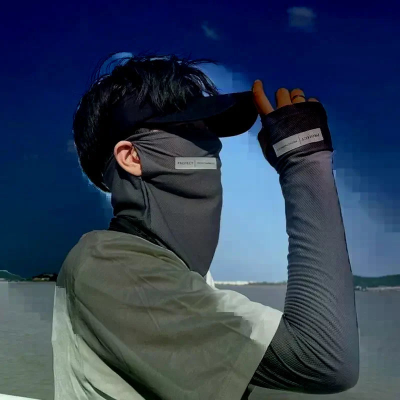 Running Gaiter Accessories: Windproof UV Protection Neck Gaiter Face Mask / Rungear