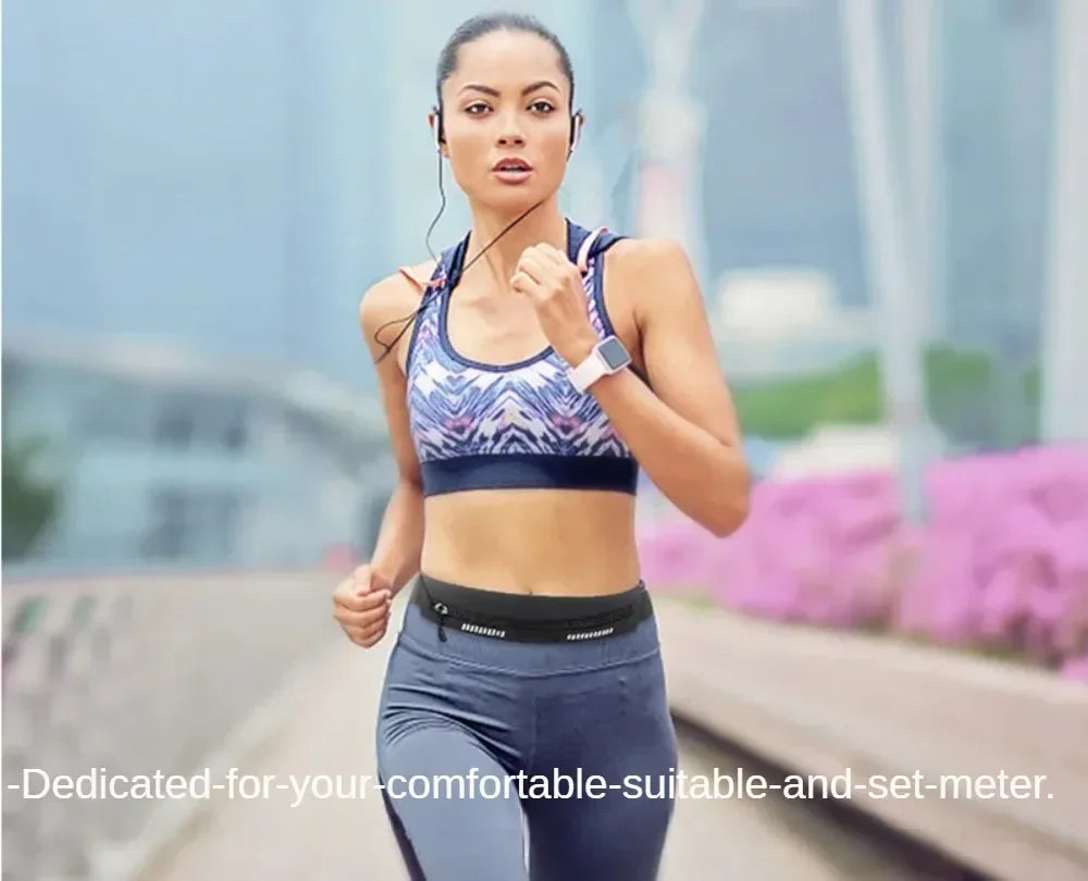 Sports Fitness Waterproof Running Waist Belt For Accessories