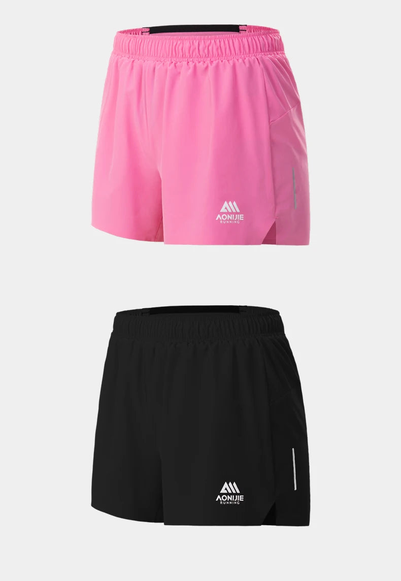 AONIJIE FW6199 Women's Running Shorts with Pockets Lightweight Quick Dry Sports Shorts Gym Workout Athletic Shorts for Women