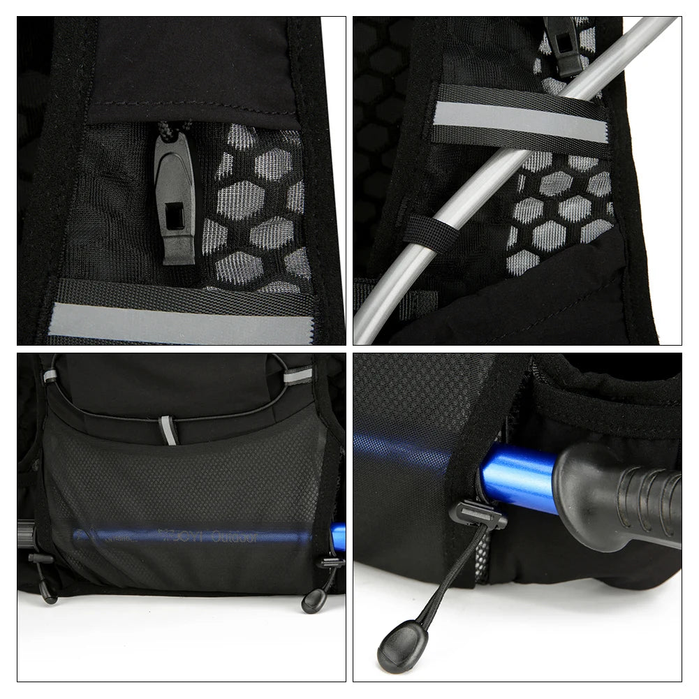 Lightweight Running Vest Breathable Water Bladder Running Backpack