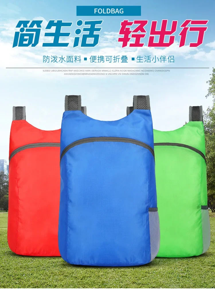 Lightweight Trail Accessories: Unisex Packable, Foldable, Outdoor Backpack for Travel, Hiking / Rungear