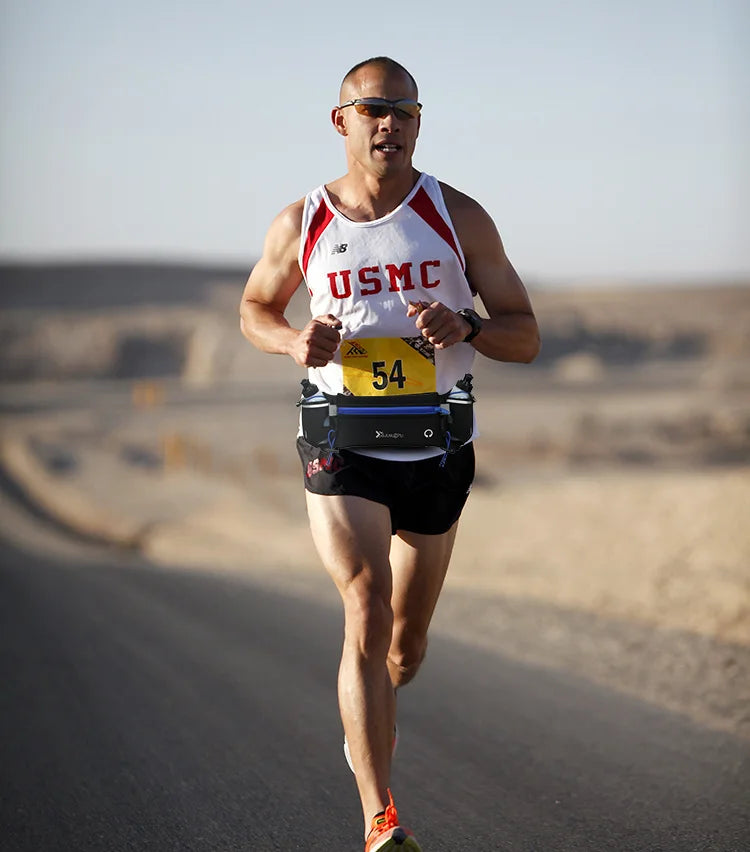 Man/Woman Marathon Trail Running Waist Pack For Phone Water Bottle