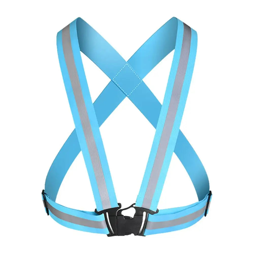 Running Reflective Gear: Adjustable, Reflective, Night Running Safety Vest with Elastic Band For Adults and Children / Rungear