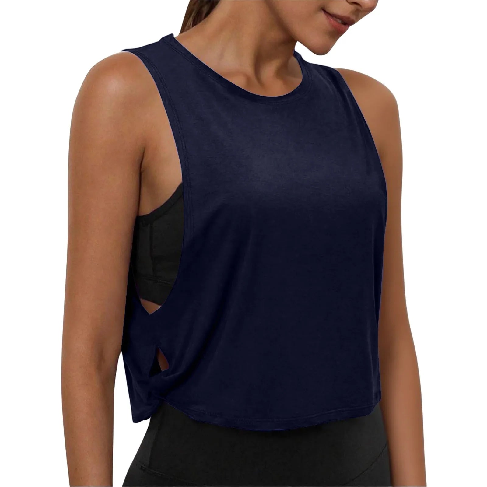 Women's Running Apparel: Sleeveless, Breathable, Cover-Up Tank Top / Rungear