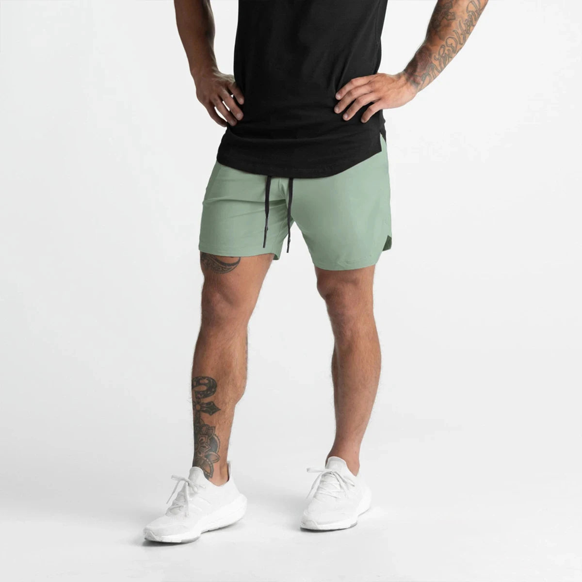 Men's Quick Dry Shorts: Single-Layer, Quick Dry Running Sports Shorts / Rungear