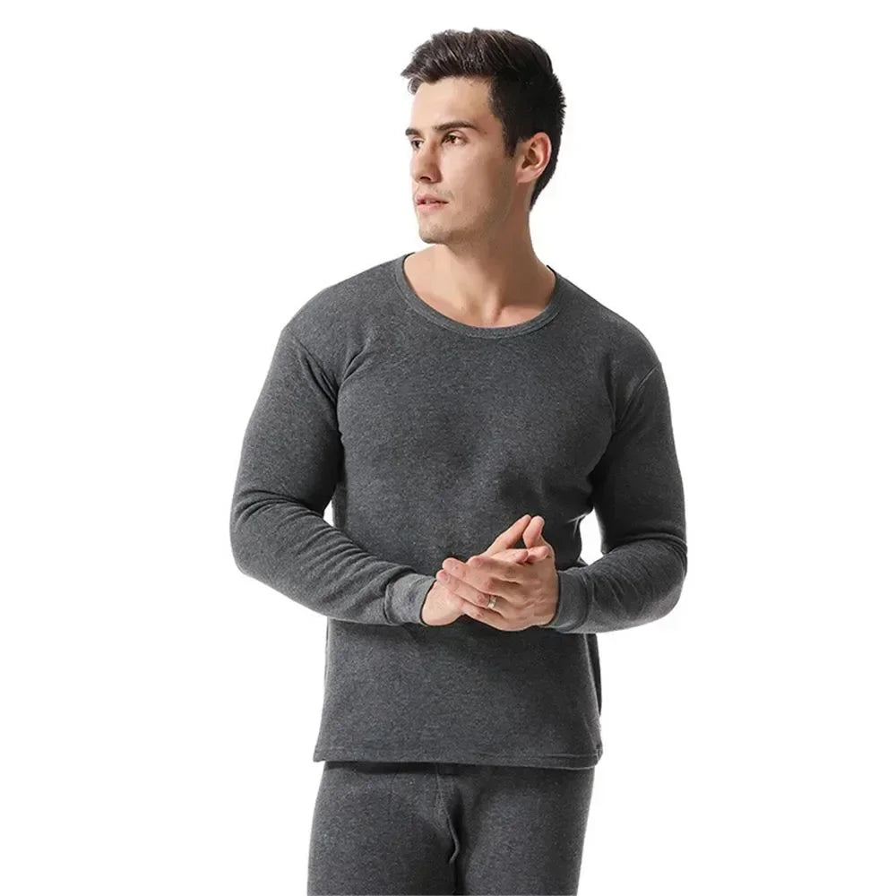 Men's Thermal Apparel: Moisture-Wicking Breathable Long Thermal Underwear Set / Rungear