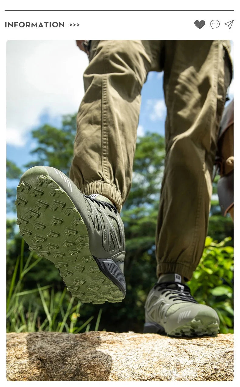 Hiking Shoe Gear: Men's Outdoor, Waterproof, Hiking, Walking Shoes / Rungear