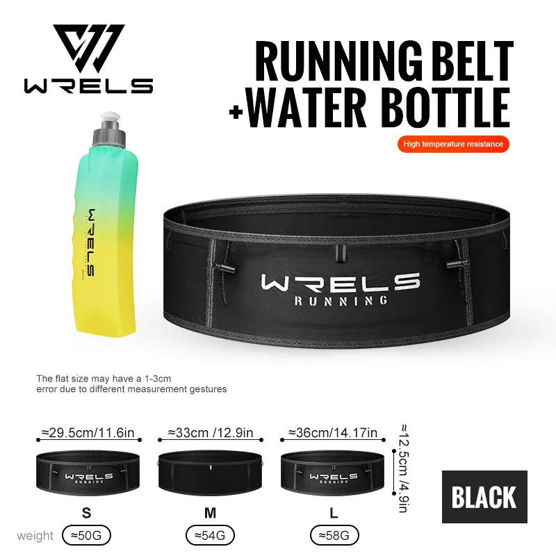 Running Belt Gear: WRELS, Multi-Functional, Large Capacity, Breathable, Invisible Running Waist Bag / Rungear