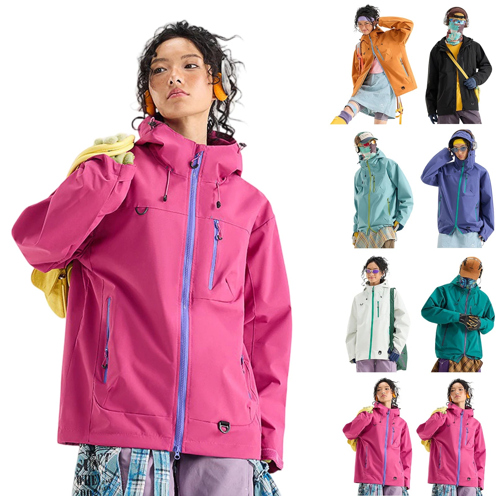 Women's Jackets Apparel: Lightweight, Loose Fit, Windproof Hiking Jackets / Rungear