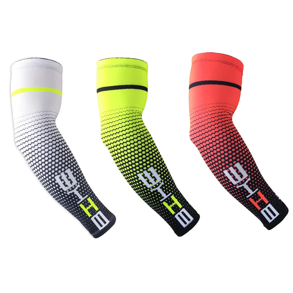 Run Gear Accessories: 1PC Breathable, Quick Dry, UV Protection, Running Arm Sleeves, Arm Warmer Armguards Fitness Arm Warmers / Rungear