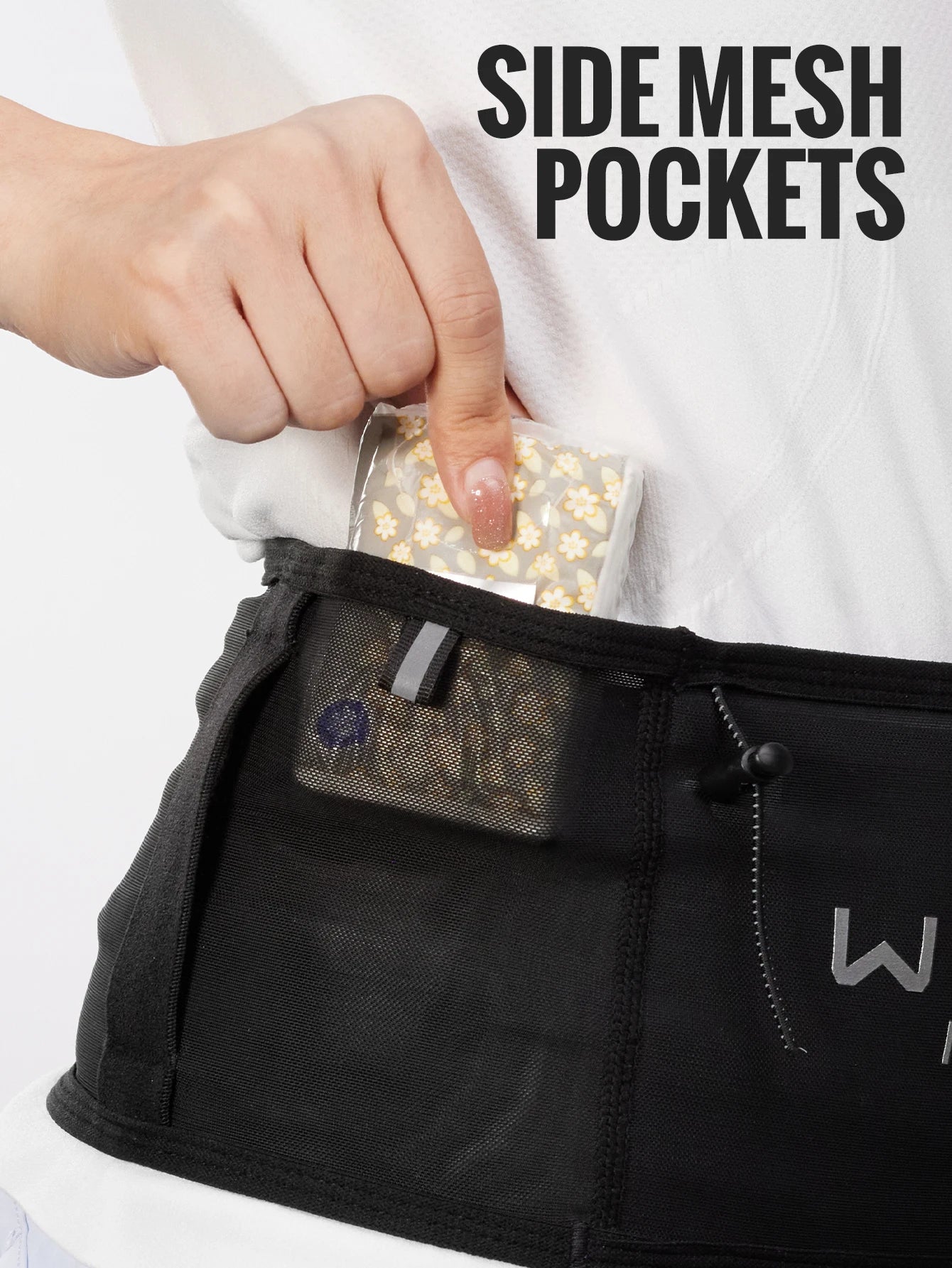 Running Belt Gear: WRELS, Multi-Functional, Large Capacity, Breathable, Invisible Running Waist Bag / Rungear