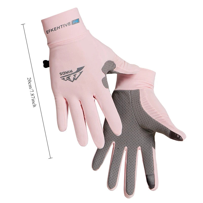Running Gloves Accessories: Thin, Breathable Summer Grip Gloves for Outdoor Sports, Running, Hiking / Rungear