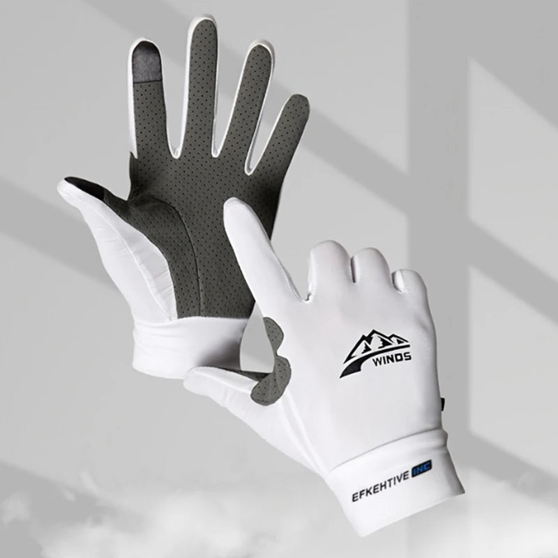 Running Gloves Accessories: Thin, Breathable Summer Grip Gloves for Outdoor Sports, Running, Hiking / Rungear