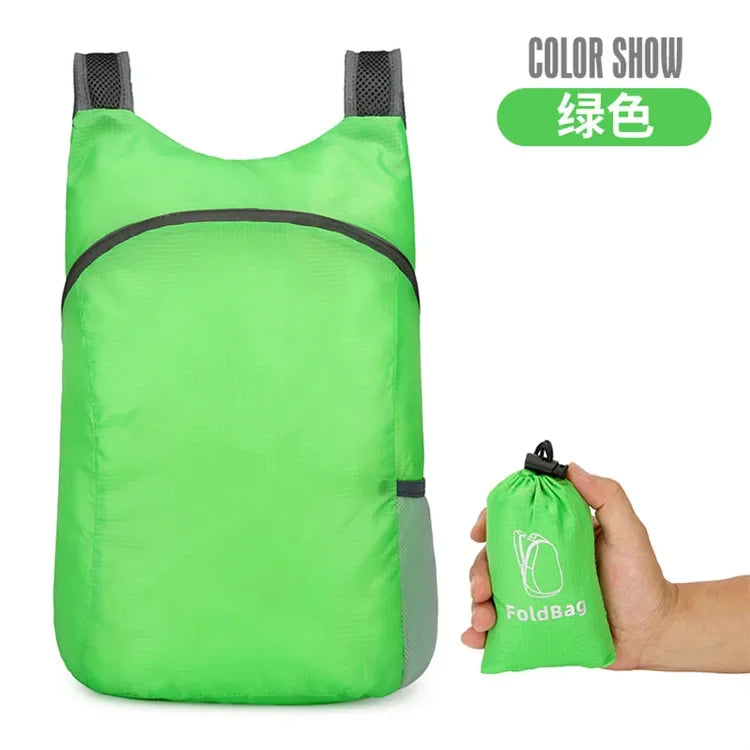 Lightweight Trail Accessories: Unisex Packable, Foldable, Outdoor Backpack for Travel, Hiking / Rungear