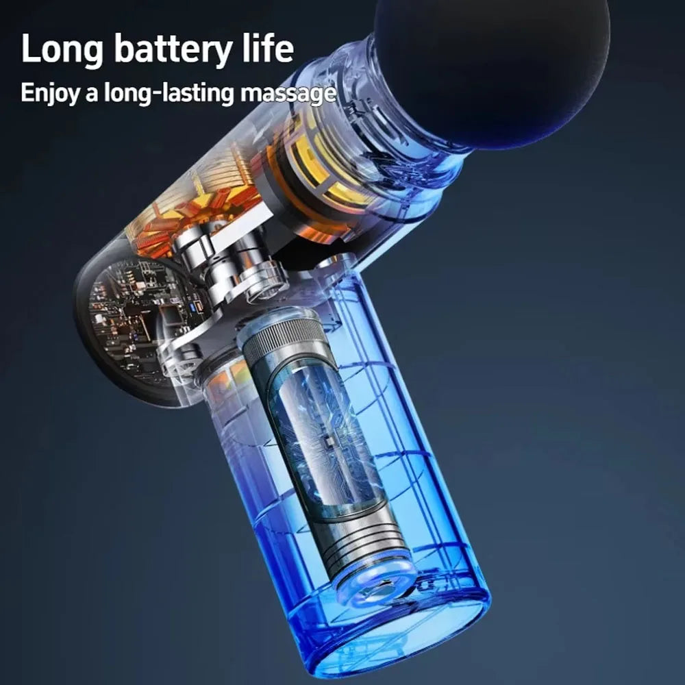 Recovery Gear Accessories: USB Muscle Vibrating Relaxation Mini Massage Gun, Fitness Recovery Equipment / Rungear