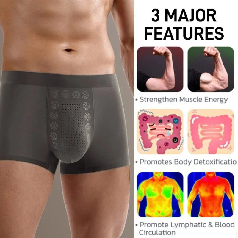 Men's Apparel Accessories: Quick-Dry, Breathable, Moisture-Absorbing Mid-Waist Underwear / Rungear